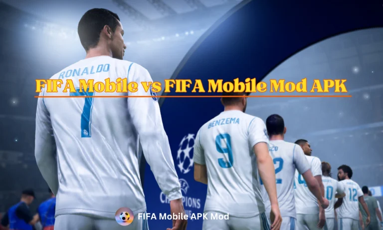 FIFA Mobile Official vs FIFA Mobile Mod APK